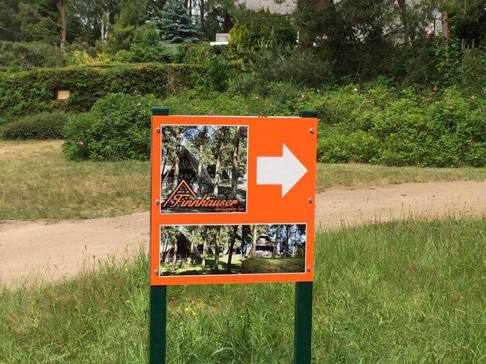Finnhaussiedlung Am Garder See Lohmen  Esterno foto
